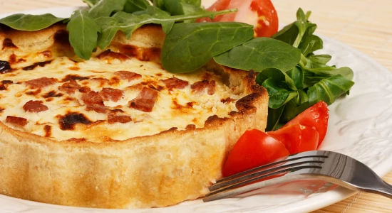 Húsvéti sonka mentő quiche, azaz francia pite