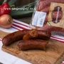 Kép 3/4 - sütő-kolbász-egyadag-vágódeszkán-véghfarm