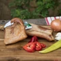 Kép 1/3 - Füstölt tokaszalonna Végh Farm szelet