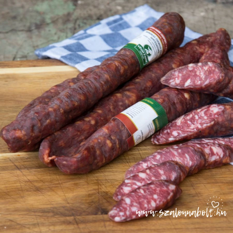 Borókás csemege kolbász Végh Farm 1 kg